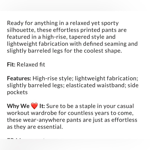 Free People Red Patterned Pants - Picture 3 of 7